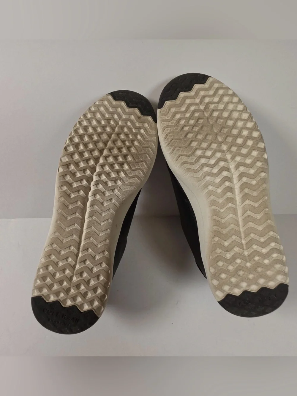 Cole Haan GrandPro Tennis Leather Black Optic White - Women's Size 10B - W02896